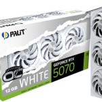 Palit GeForce RTX 5070 12GB GDDR7 White OC Κάρτα Γραφικών