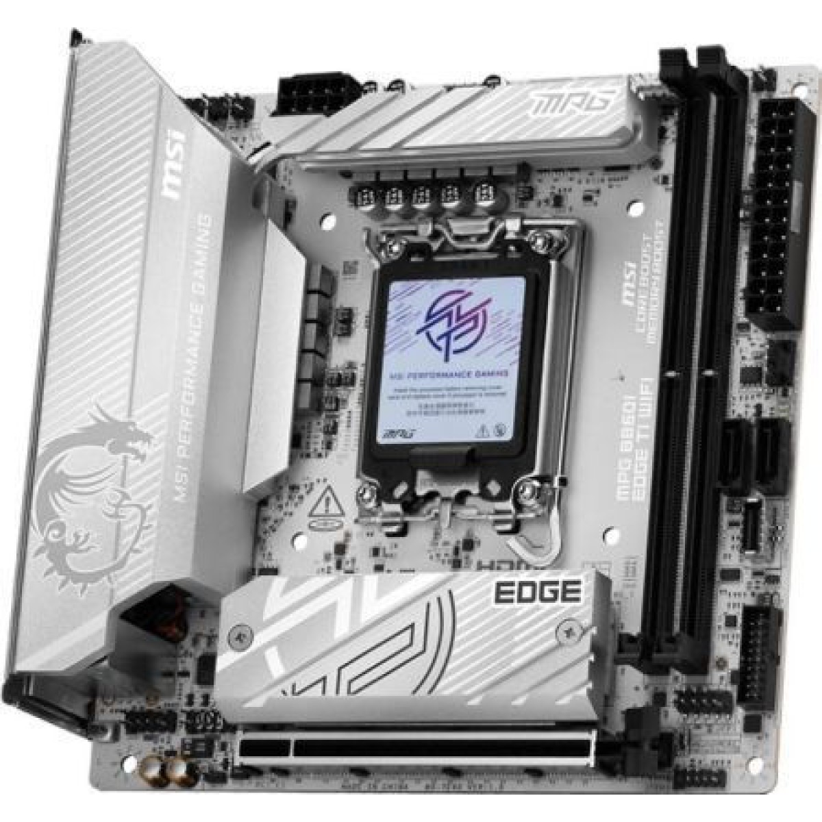 MSI MPG B860I EDGE TI WIFI Motherboard Mini ITX με Intel 1851 Socket 7E43-001R