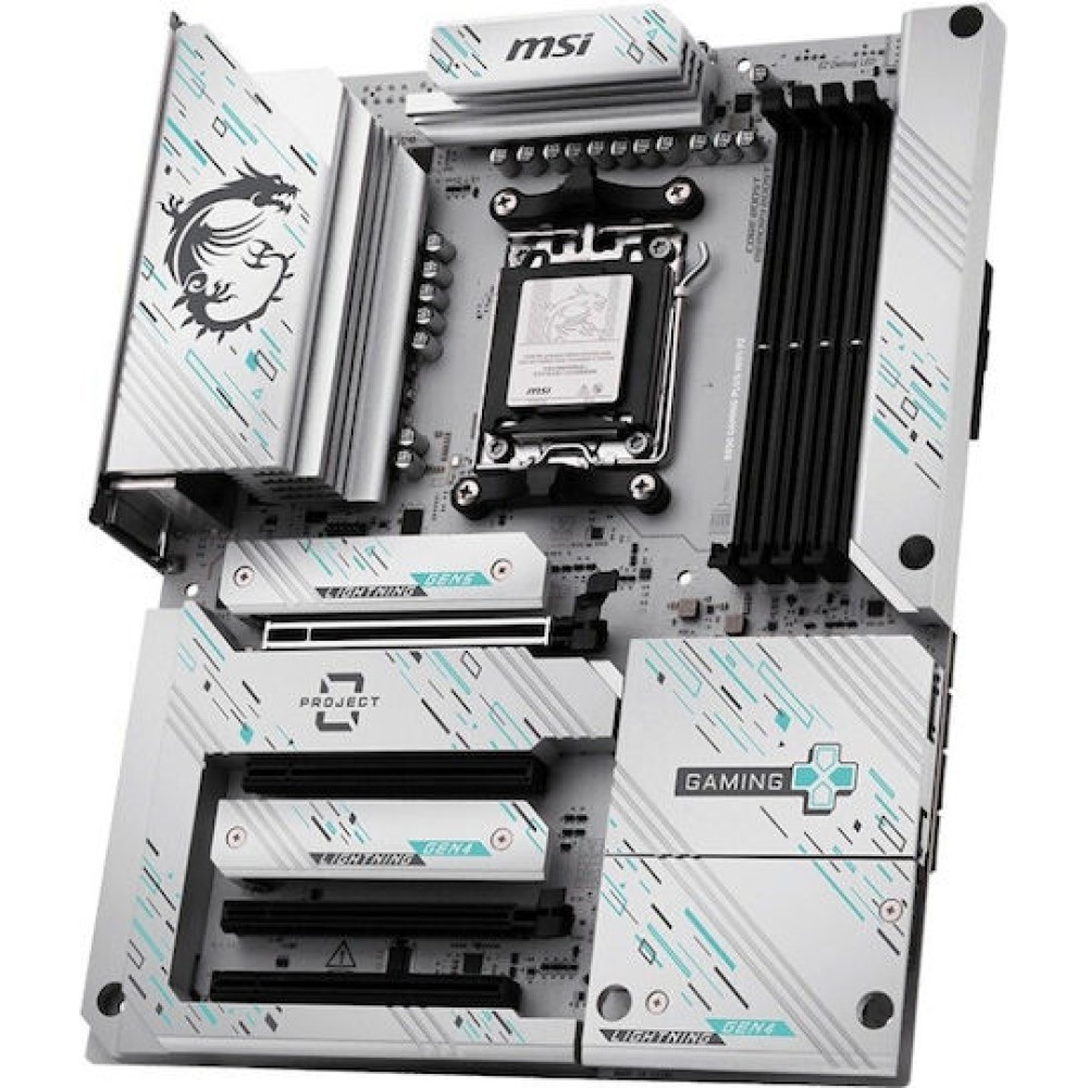 MSI B850 Gaming Plus Wifi PZ Motherboard ATX με AMD AM5 Socket 7E75-001R
