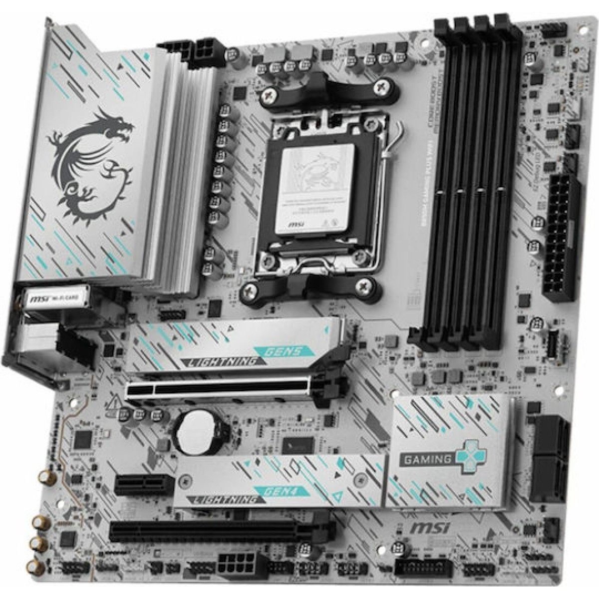 MSI B850M Gaming Plus WIFI6E Motherboard Micro ATX με AMD AM5 Socket 7E81-001R
