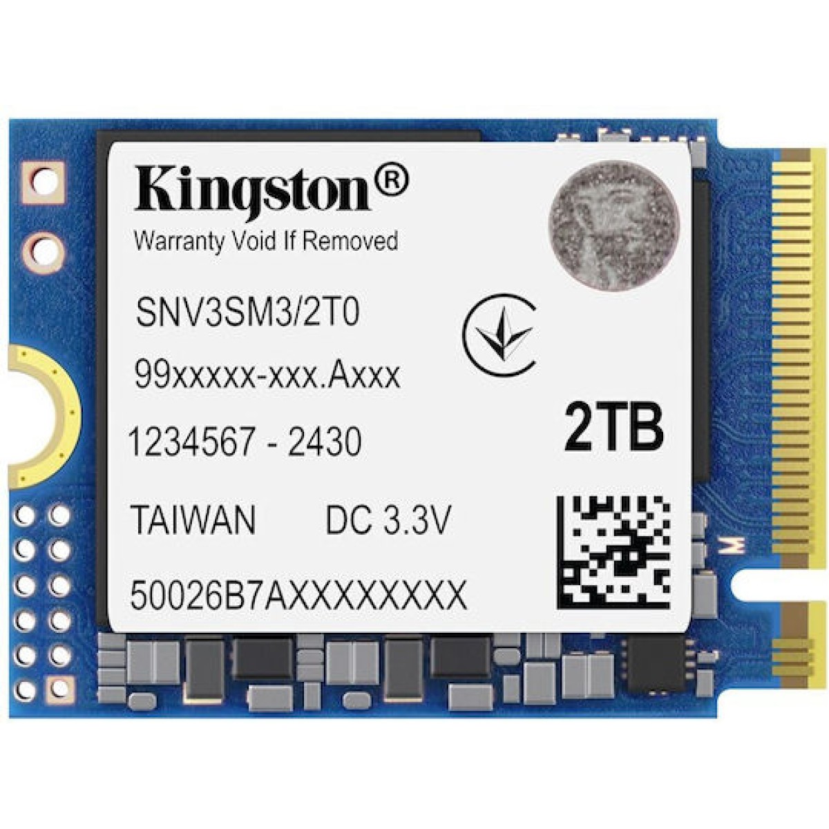 Kingston NV3 SSD 2TB M.2 NVMe PCI Express 4.0