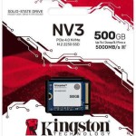 Kingston NV3 SSD 500GB M.2 NVMe PCI Express 4.0