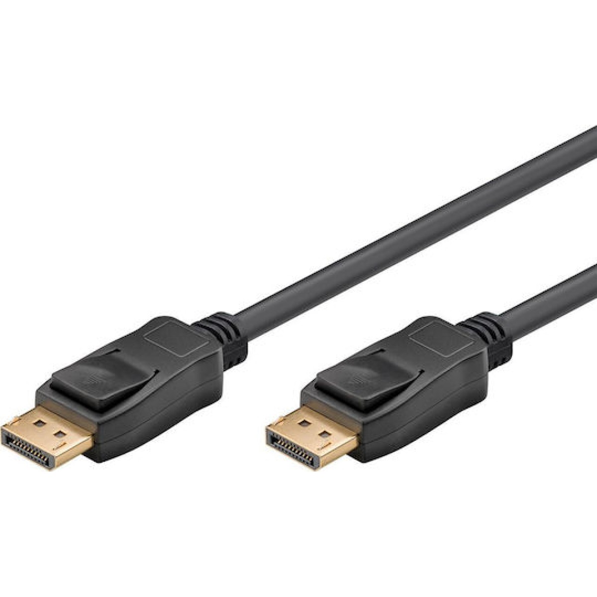 Goobay Cable DisplayPort male - DisplayPort male 1m Μαύρο (74777)