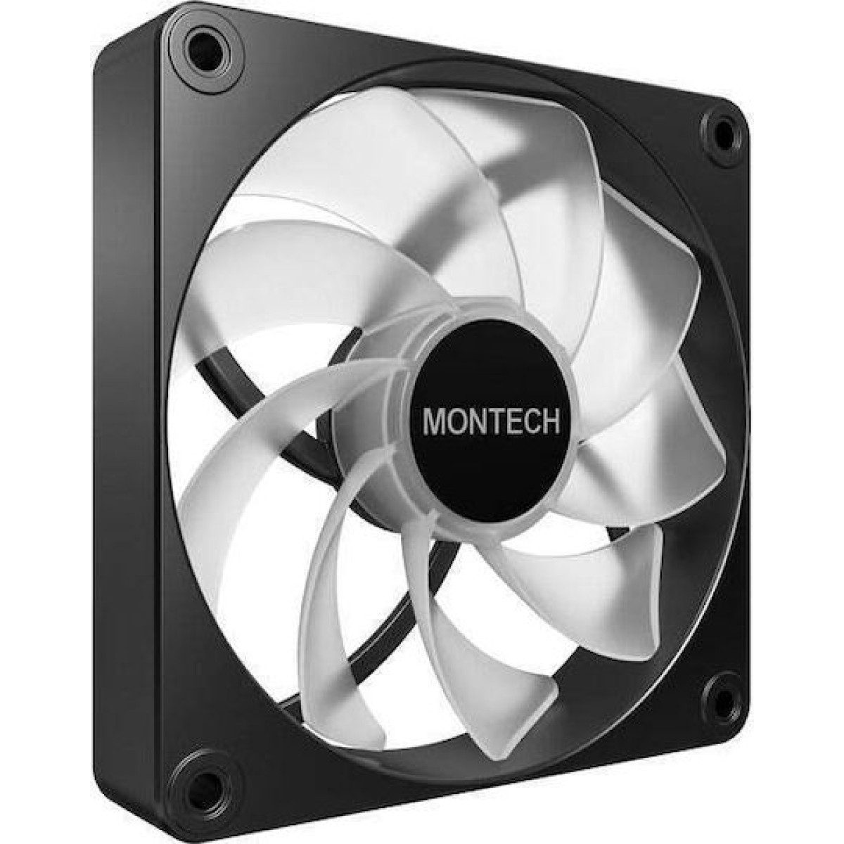 Montech GF120R V2 ARGB Reverse Case Fan με Σύνδεση 3-Pin / 4-Pin PWM 3τμχ