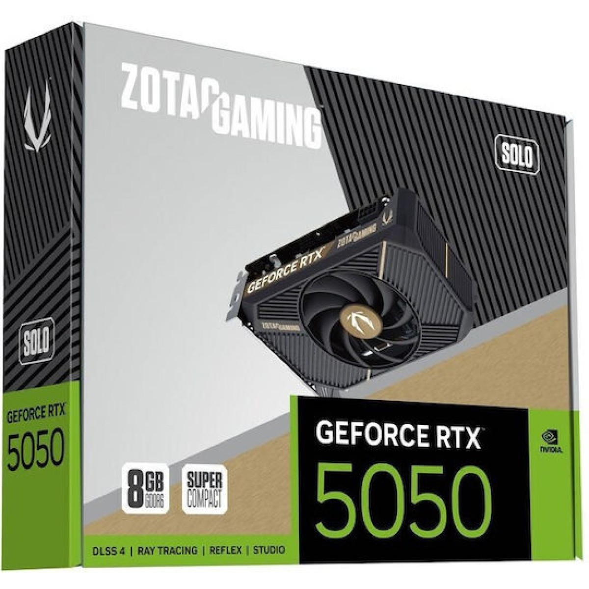 Zotac GeForce RTX 5050 8GB GDDR6 Solo Κάρτα Γραφικών