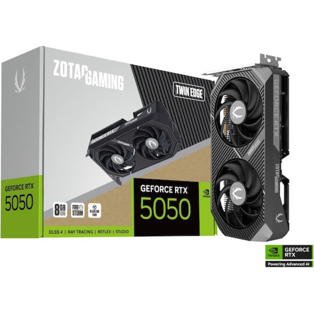 Zotac GeForce RTX 5050 8GB GDDR6 Twin Edge Κάρτα Γραφικών