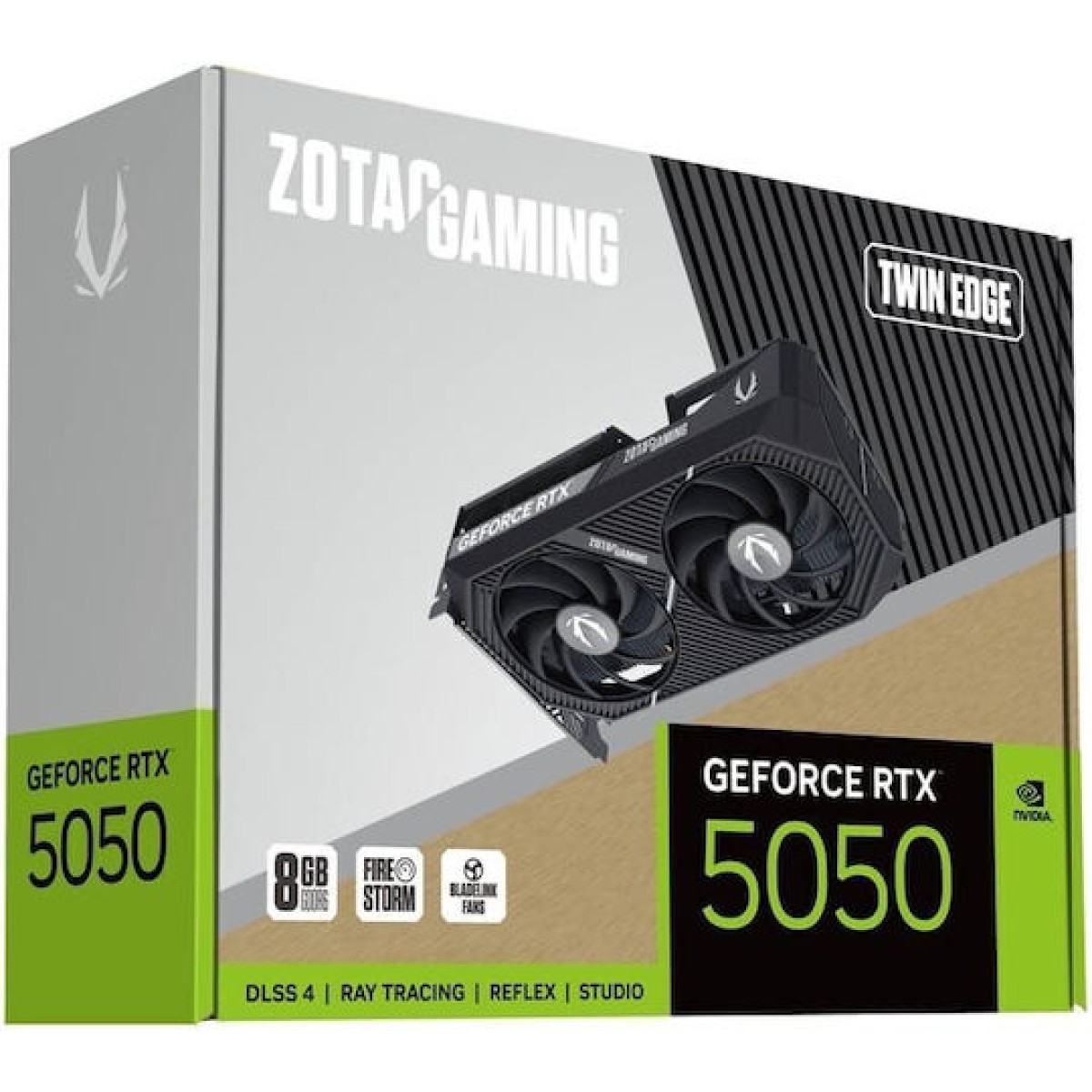 Zotac GeForce RTX 5050 8GB GDDR6 Twin Edge Κάρτα Γραφικών