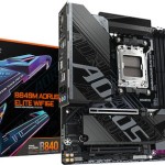 Gigabyte B840M Aorus Elite WIFI6E Motherboard Micro ATX με AMD AM5 Socket