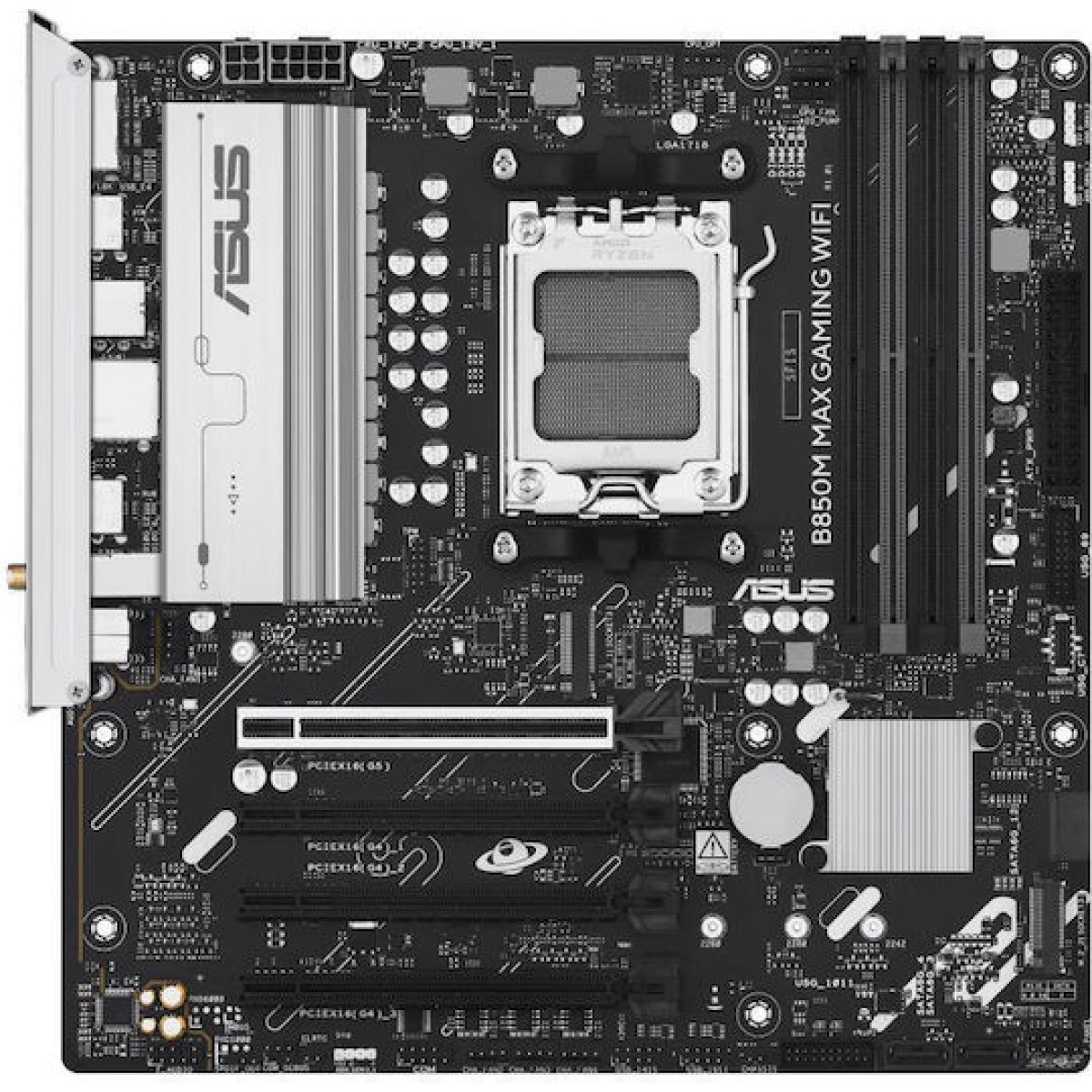 Asus B850M MAX Gaming WIFI Motherboard Micro ATX με AMD AM5 Socket 90MB1LL0-M0EAY0