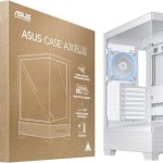 Asus A31 PLUS Gaming Midi Tower Κουτί Υπολογιστή με Πλαϊνό Παράθυρο και ARGB Φωτισμό Λευκό
