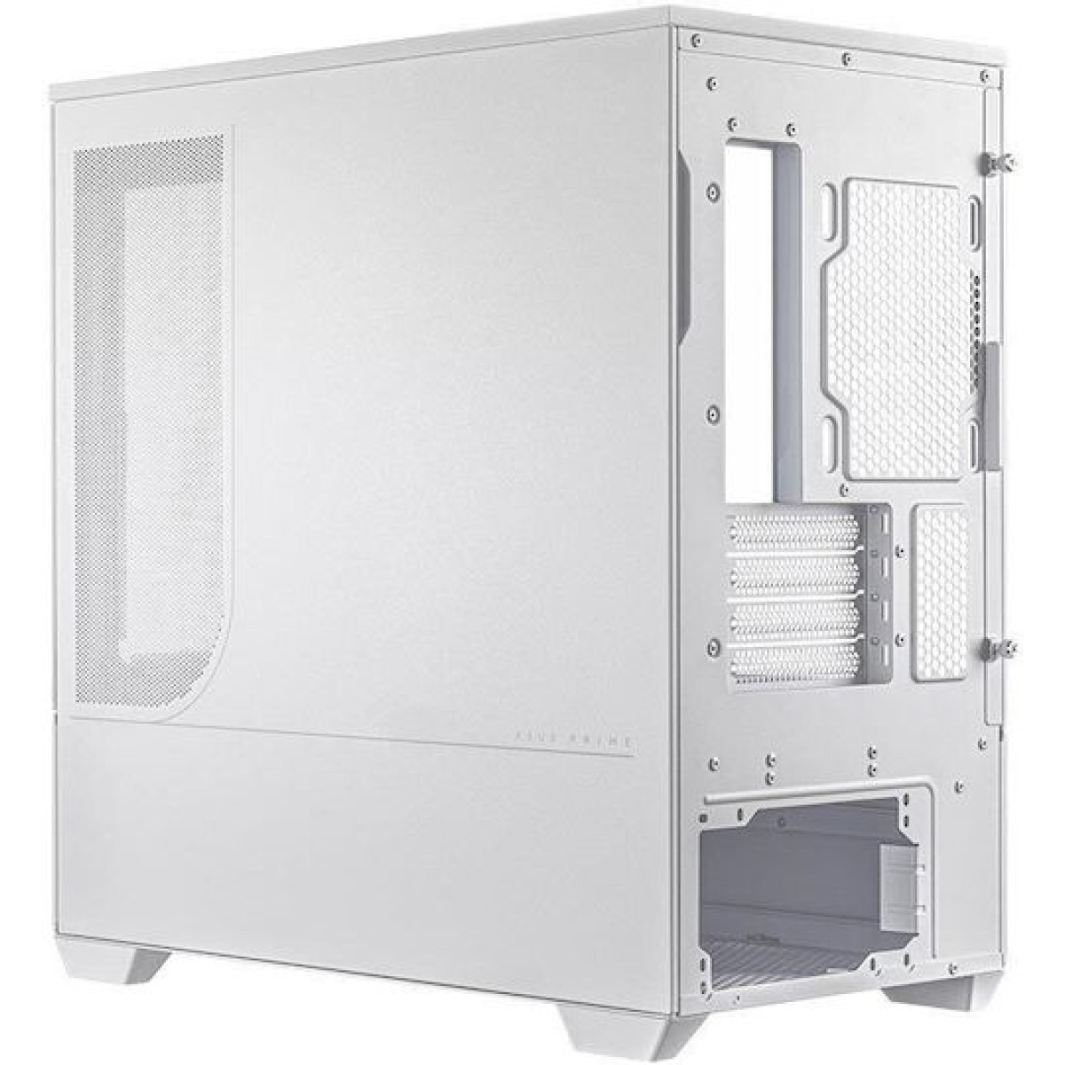 Asus Prime AP202 Gaming Mini Tower Κουτί Υπολογιστή με Πλαϊνό Παράθυρο και ARGB Φωτισμό Λευκό