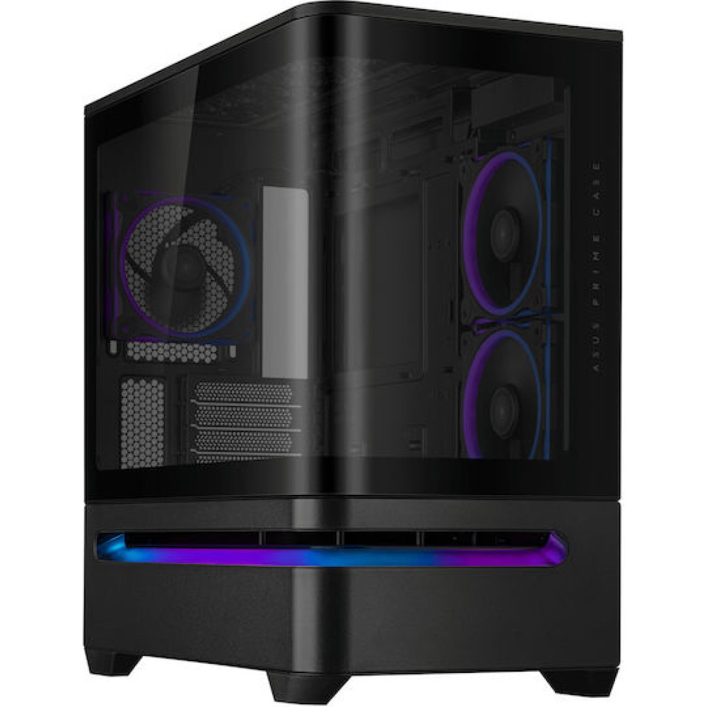 Asus Prime AP202 Midi Tower Κουτί Υπολογιστή Μαύρο