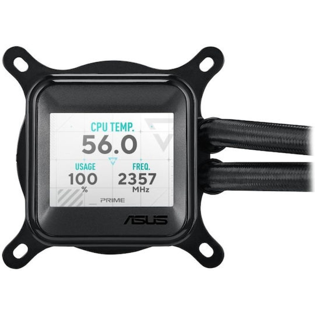 Asus Prime LC 360 ARGB LCD Υδρόψυξη Επεξεργαστή Τριπλού Ανεμιστήρα 120mm για Socket AM4/AM5/1700/1200/115x