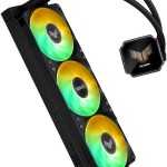 Asus TUF GAMING LC III 360 LCD Υδρόψυξη Επεξεργαστή Τριπλού Ανεμιστήρα 120mm για Socket AM4/AM5/1700/1200 με ARGB Φωτισμό
