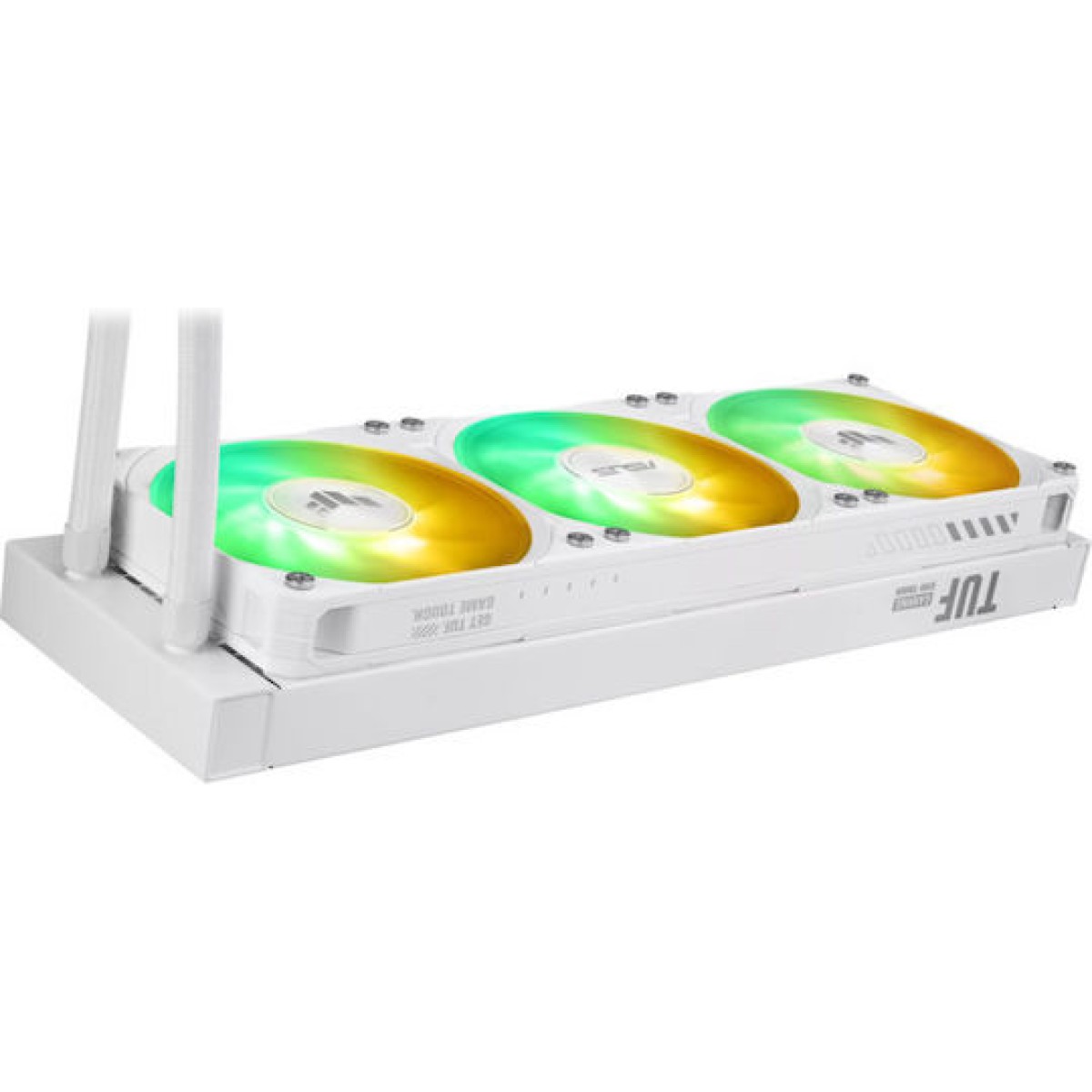 Asus TUF GAMING LC III 360 LCD Υδρόψυξη Επεξεργαστή 120mm για Socket AM4/AM5/1700/1200 με ARGB Φωτισμό Λευκή