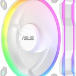 Asus Prime MR120 Case Fan με ARGB Φωτισμό και Σύνδεση 4-Pin PWM Λευκό