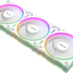 Asus Prime MR120 Case Fan με ARGB Φωτισμό και Σύνδεση 4-Pin PWM 3τμχ Λευκό