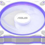 Asus Prime MR120 Reverse Case Fan με ARGB Φωτισμό και Σύνδεση 4-Pin PWM 3τμχ Λευκό