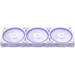 Asus Prime MR120 Reverse Case Fan με ARGB Φωτισμό και Σύνδεση 4-Pin PWM 3τμχ Λευκό