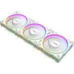 Asus Prime MR120 Reverse Case Fan με ARGB Φωτισμό και Σύνδεση 4-Pin PWM 3τμχ Λευκό