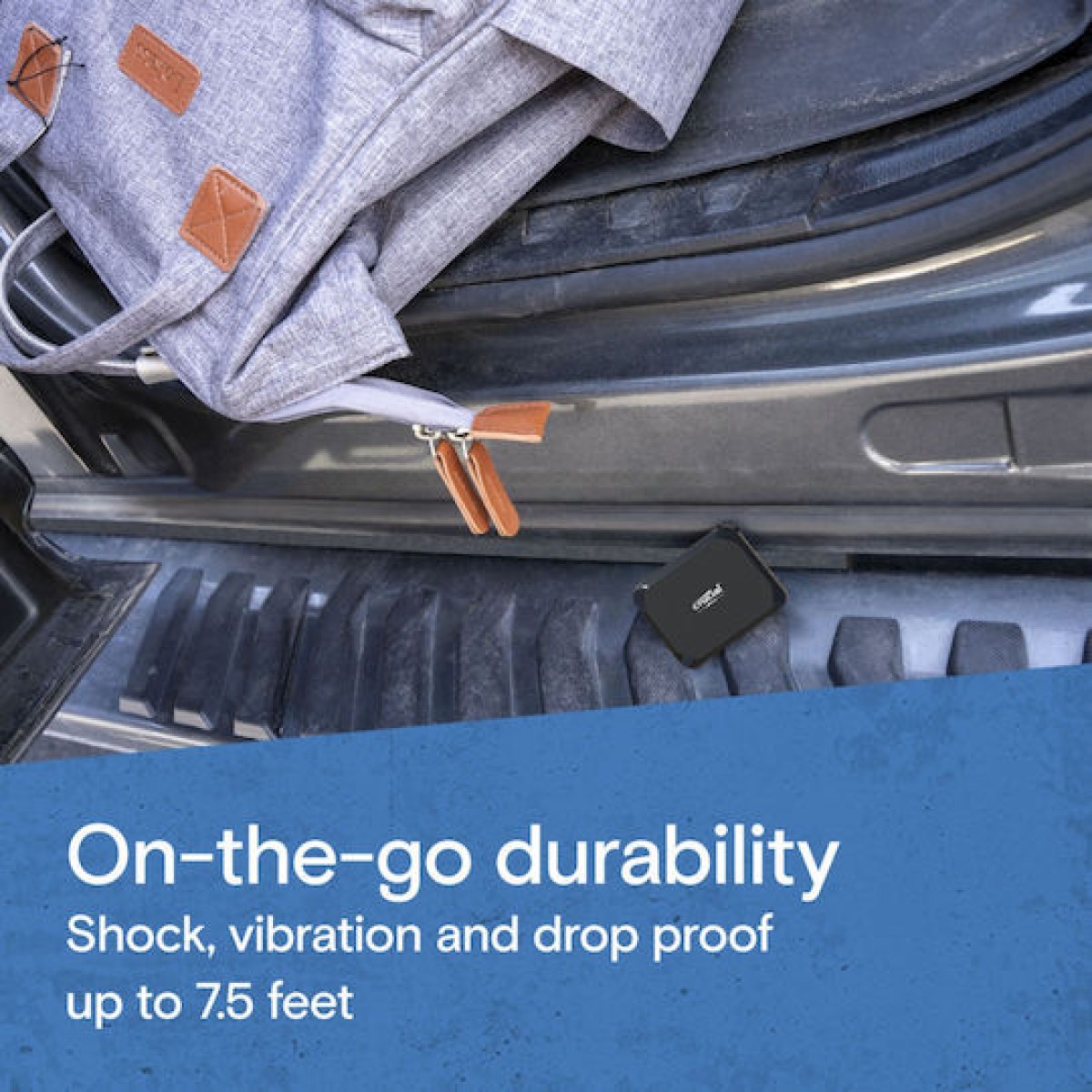 Crucial X9 USB 3.2 Εξωτερικός SSD 2.0TB 2.5