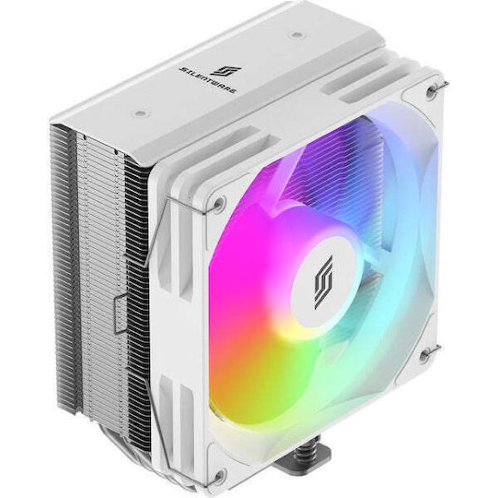 Silentware Bora Ψύκτρα Επεξεργαστή για Socket AM4/AM5/1200/115x/1700 με RGB Φωτισμό Λευκή