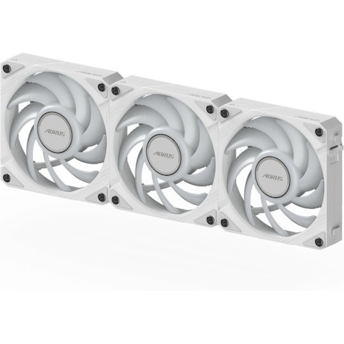 Gigabyte AORUS EZ CHAIN Case Fan 120mm με Λευκό Φωτισμό Λευκό