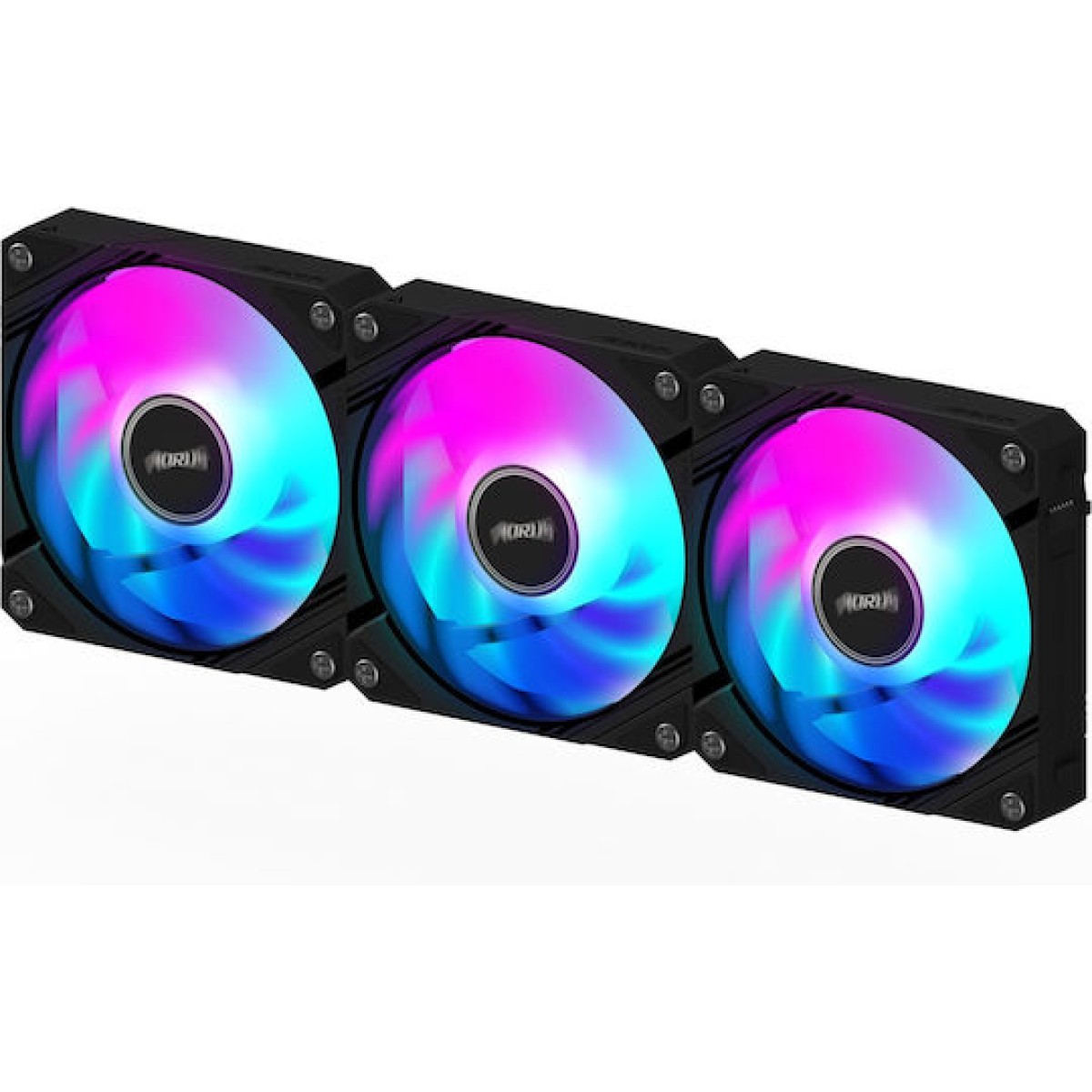 Gigabyte Aorus EZ Chain Fan 120 Case Fan με ARGB Φωτισμό 3τμχ