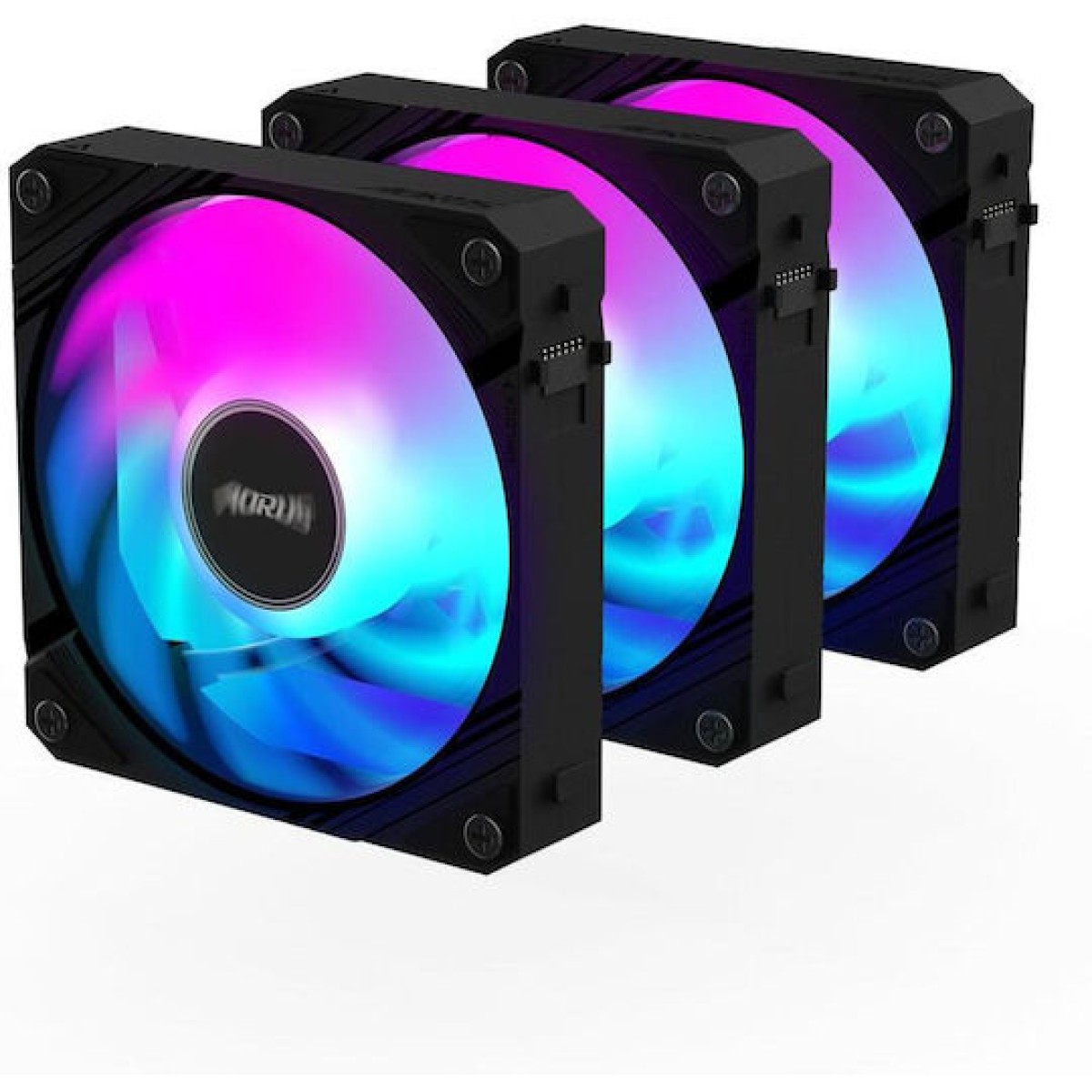 Gigabyte Aorus EZ Chain Fan 120 Case Fan με ARGB Φωτισμό 3τμχ