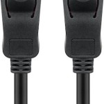 Goobay Cable DisplayPort male - DisplayPort male 2m Μαύρο (74744)