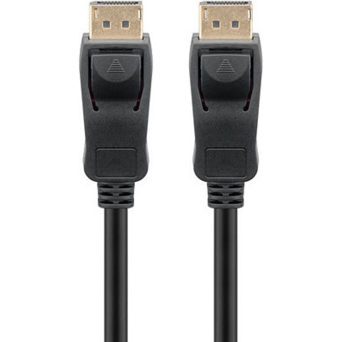 Goobay Cable DisplayPort male - DisplayPort male 2m Μαύρο (74744)