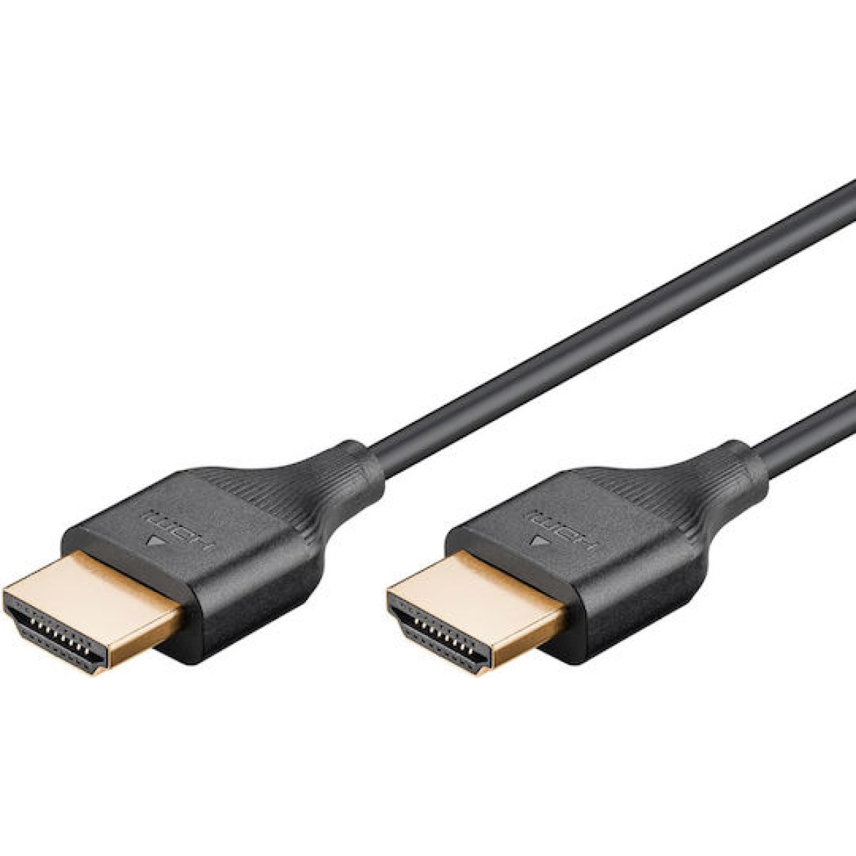 Goobay HDMI 2.0 Cable HDMI male - HDMI male 2m Μαύρο