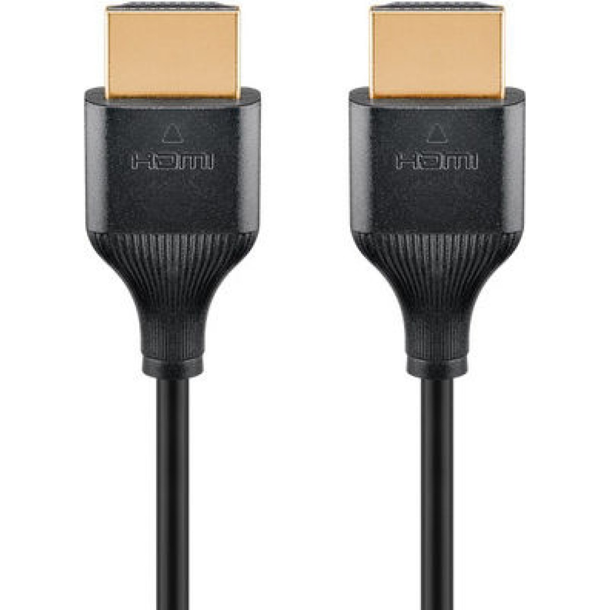 Goobay HDMI 2.0 Cable HDMI male - HDMI male 2m Μαύρο