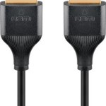 Goobay HDMI 2.0 Cable HDMI male - HDMI male 5m Μαύρο