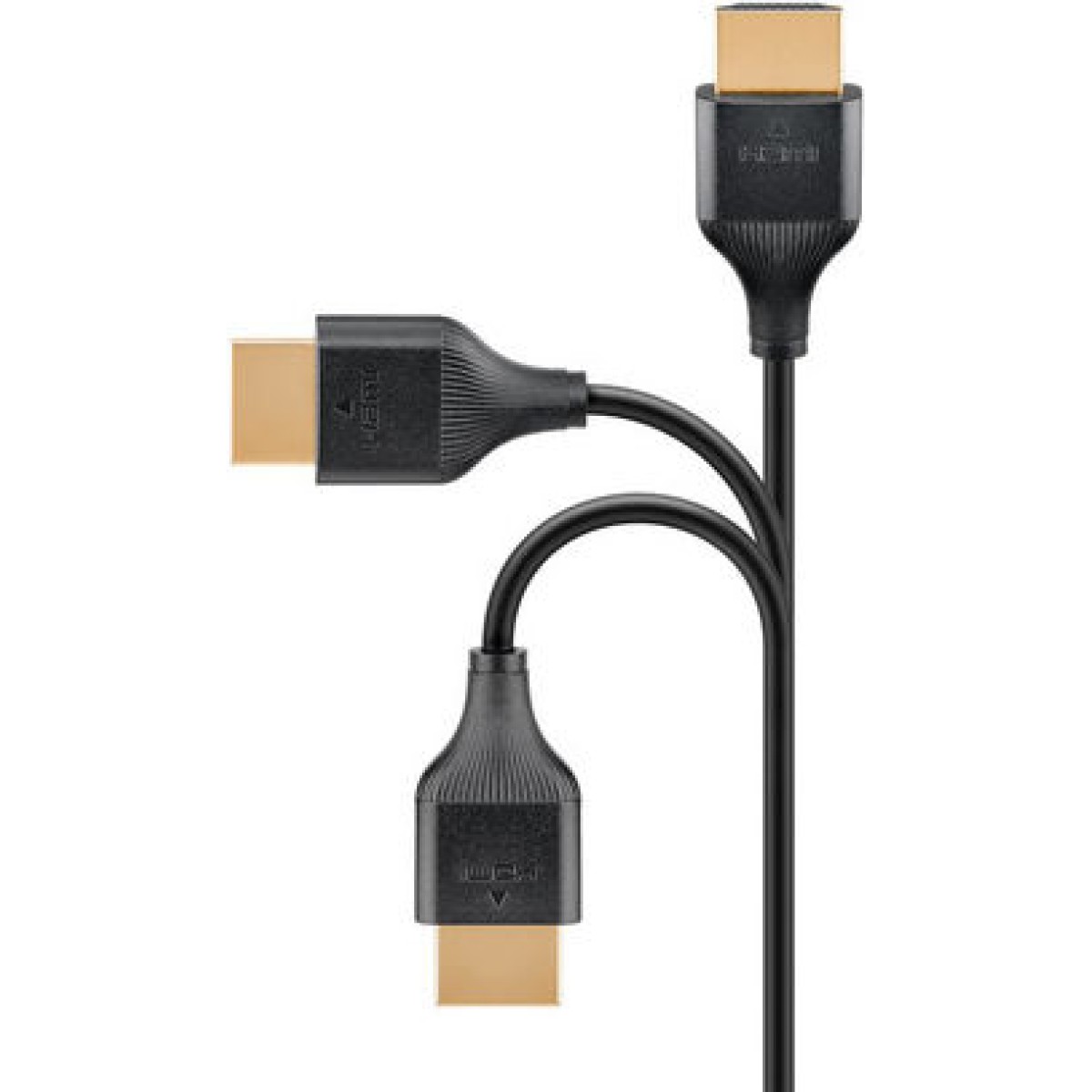 Goobay HDMI 2.0 Cable HDMI male - HDMI male 5m Μαύρο