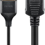 Goobay HDMI 2.1 Cable HDMI male - HDMI male 0.5m Μαύρο