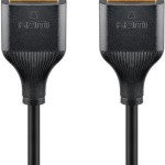 Goobay HDMI 2.1 Cable HDMI male - HDMI male 0.5m Μαύρο
