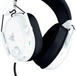 Razer BlackShark V2 HyperSpeed Ασύρματο Over Ear Gaming Headset με σύνδεση Bluetooth / USB Λευκό