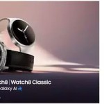 Samsung Galaxy Watch8 Classic Stainless Steel 46mm Αδιάβροχο με Παλμογράφο (Λευκό)
