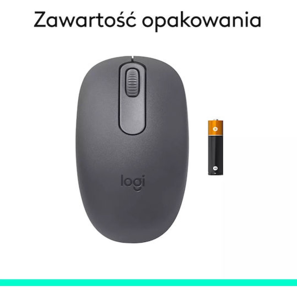 Logitech M196 Ασύρματο Bluetooth Ποντίκι Graphite