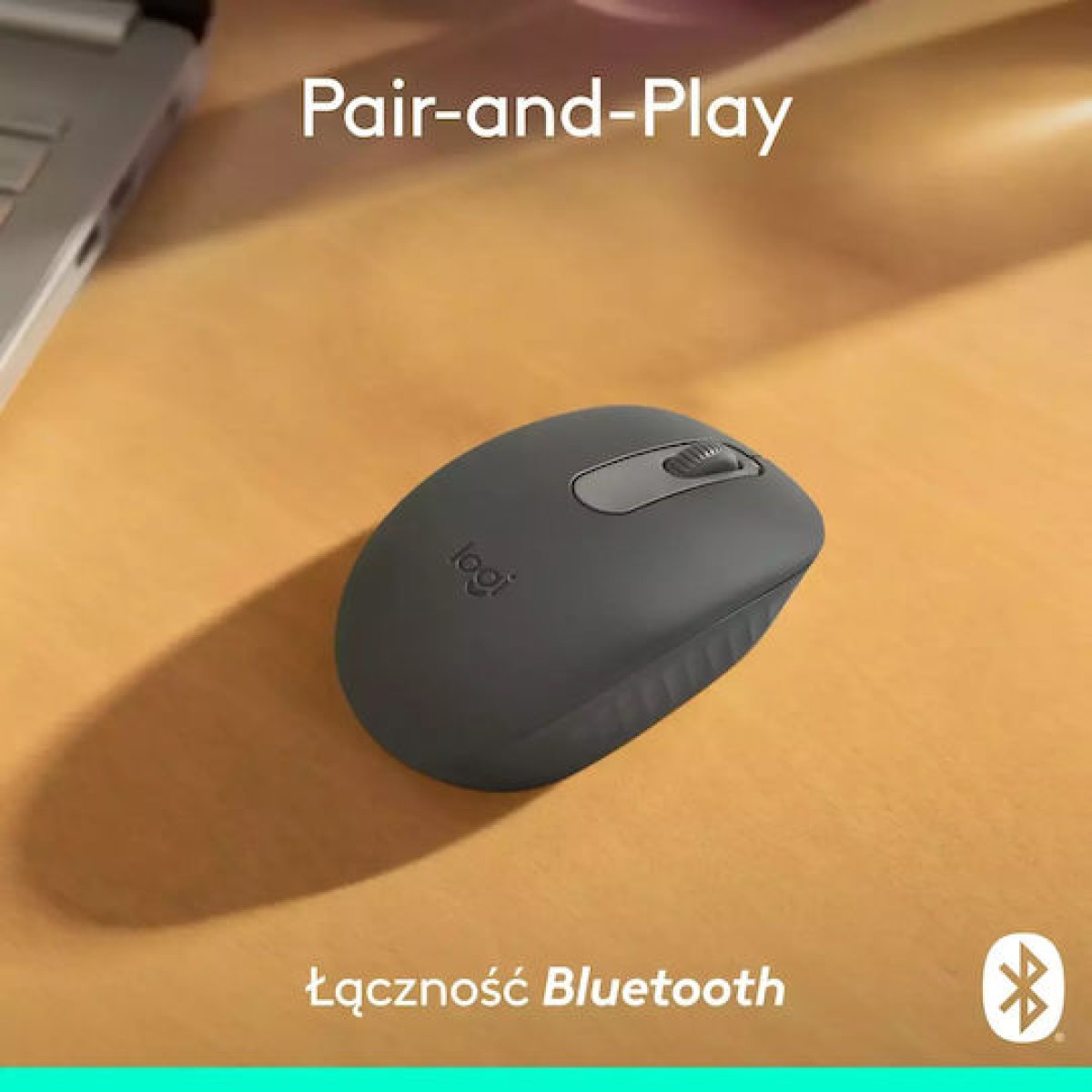 Logitech M196 Ασύρματο Bluetooth Ποντίκι Graphite