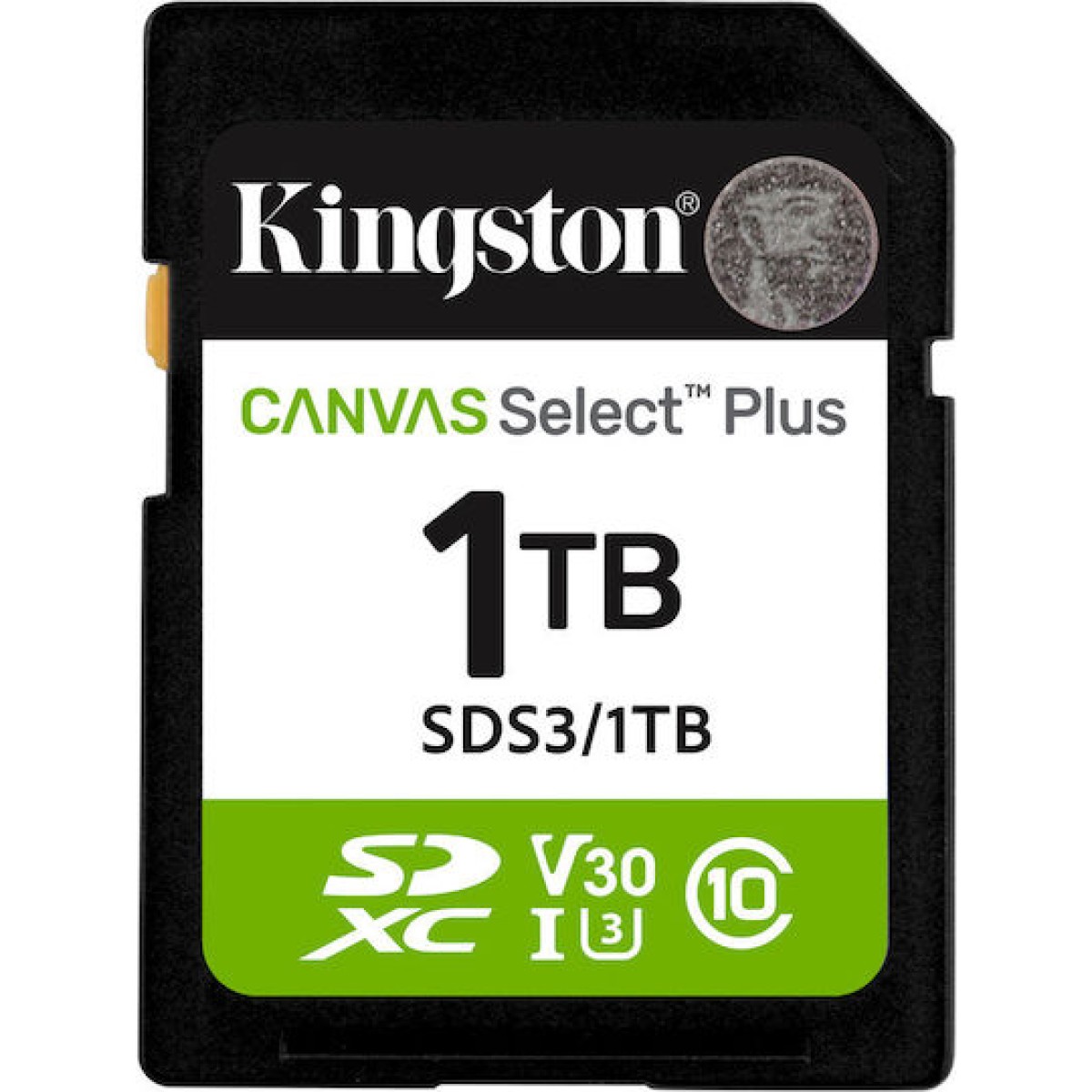 1tb Sd Memory Card Kingston Canvas Select Plus Class 10 Uhs-i Read Speed Up To 150mb/s
