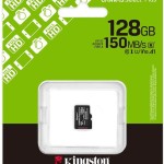 Kingston Canvas Select Plus microSDXC 128GB Class 10 U1 A1 με αντάπτορα