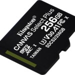 Kingston Canvas Select Plus microSDXC 256GB Class 10 U3 V30 A1 UHS-I
