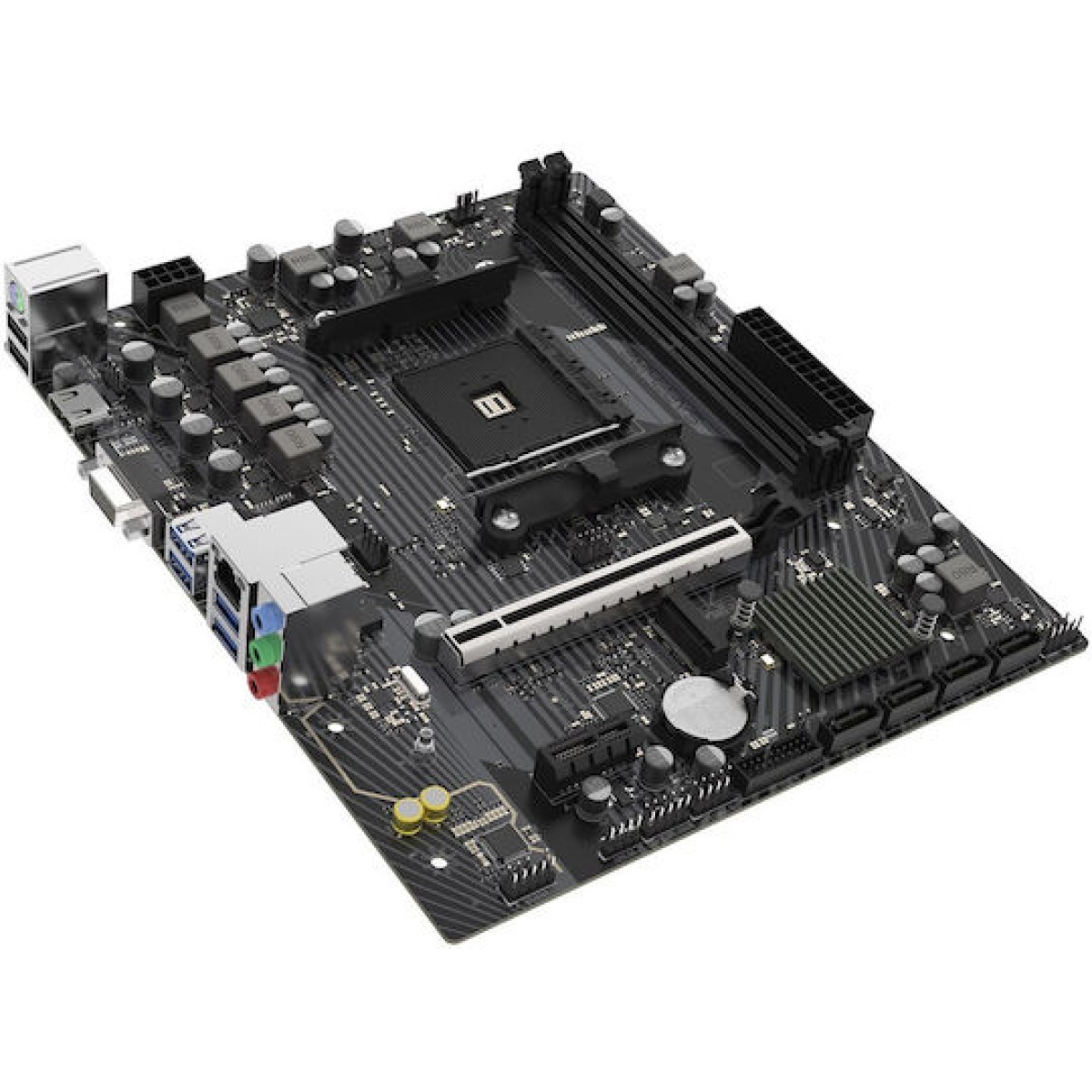 Sapphire A520M-E Motherboard Micro ATX με AMD AM4 Socket 52119-04-40G