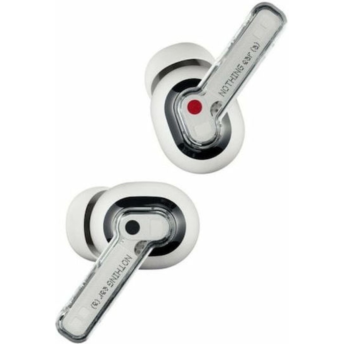 Nothing Ear (a) In-ear Bluetooth Handsfree Ακουστικά με Αντοχή στον Ιδρώτα και Θήκη Φόρτισης Λευκά