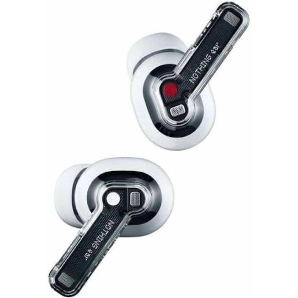 Nothing Ear In-ear Bluetooth Handsfree Ακουστικά με Αντοχή στον Ιδρώτα και Θήκη Φόρτισης Λευκά