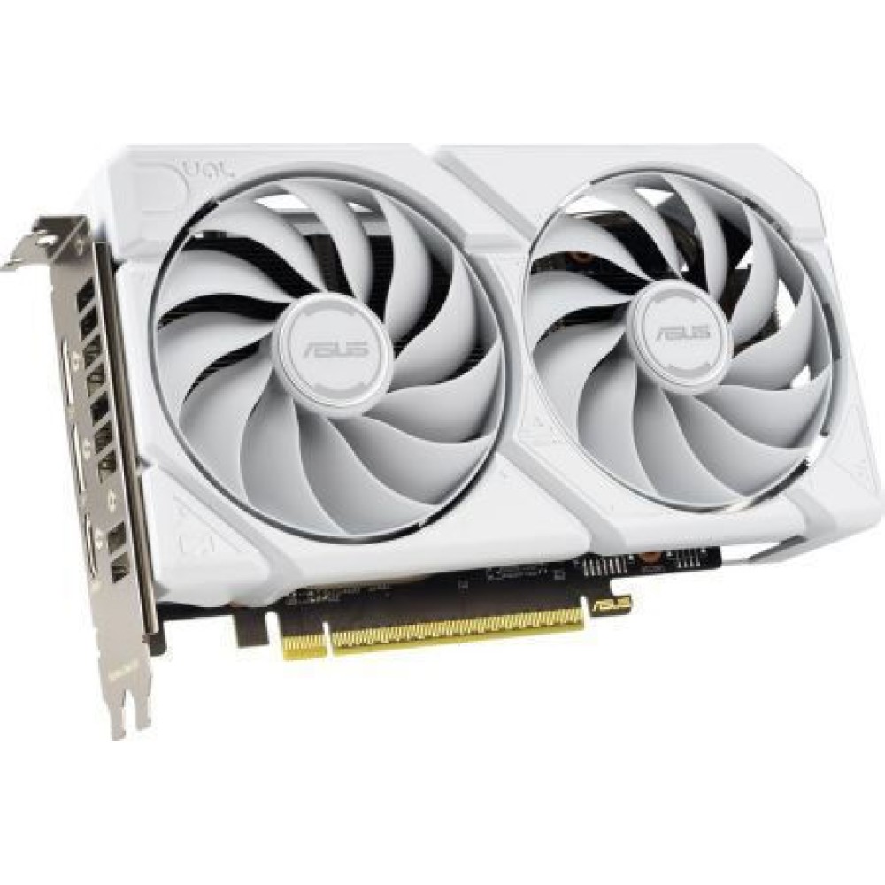 Asus Radeon RX 9060 XT 16GB GDDR6 Dual White Κάρτα Γραφικών