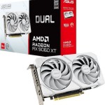 Asus Radeon RX 9060 XT 16GB GDDR6 Dual White Κάρτα Γραφικών