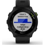 Forerunner 55 (schwarz, 42 mm, Silikon-Armband)